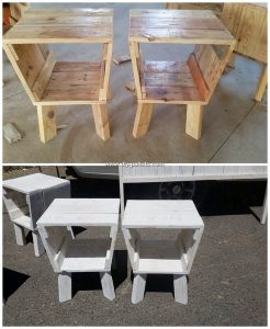 Pallet Side Tables