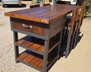 Pallet Table and Chairs