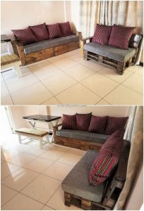 Wood Pallet Couch