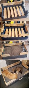 DIY Pallet Dog Bed