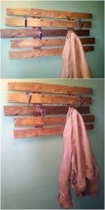 Pallet Coat Rack