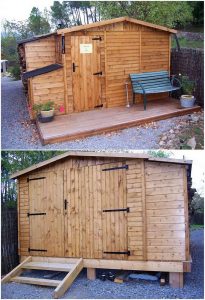Pallet Garden House