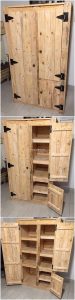 Pallet Wardrobe