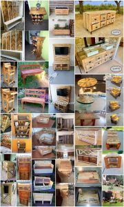 Wonderful Creations from Used Wood Pallets