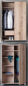 Wooden Pallet Wardrobe
