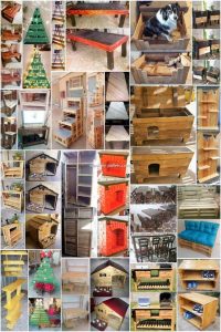 Creative and Simple Ideas for Wood Pallet Reusing