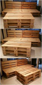Pallet Bench and Table