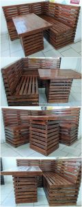 Pallet Bench and Table