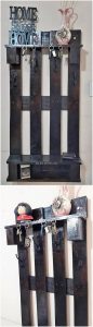 Pallet Coat Rack