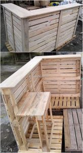 Pallet Counter Table