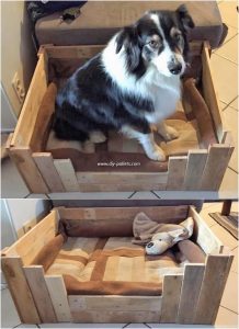 Pallet Dog Bed