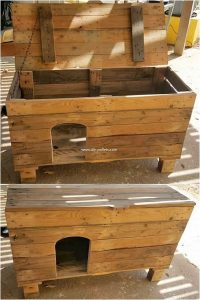 Pallet Dog House