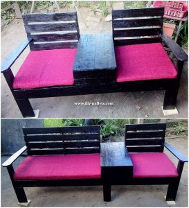 Pallet Double Bench