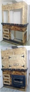 Pallet Wall Cabinet
