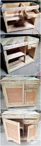 DIY Pallet Cabinet