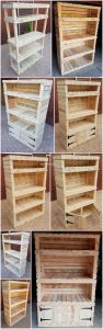 DIY Pallet Shelving Cabinet Step by Step Plan