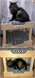 Pallet Cat Bed
