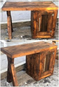 Pallet Desk Table