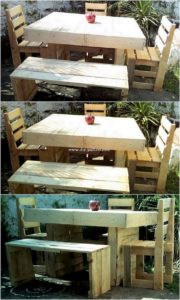 Pallet Furniture Set