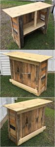 Pallet Outdoor Bar