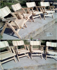 Pallet Outdoor Chairs