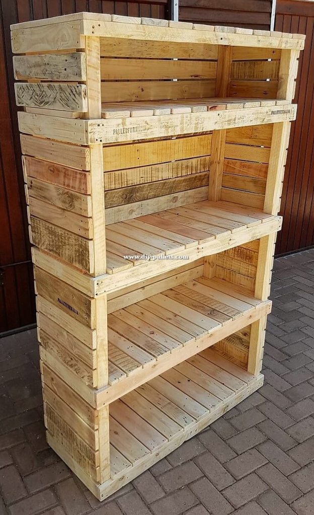 Pallet Shelving Idea DIY Pallet Creations