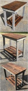 Wood Pallet Table Idea