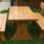 Pallet Garden Benches and Table