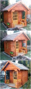 Pallet Garden House