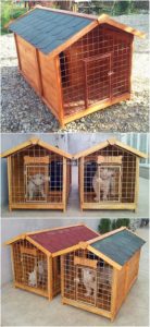 Pallet Pet Houses