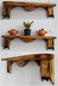 Pallet Wall Shelf