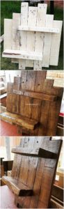 Pallet Wall Shelf