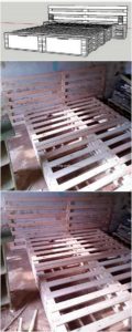 DIY Pallet Bed