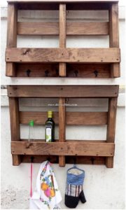 Pallet Kitchen Shelf