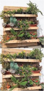 Pallet Wall Planter