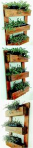 Wood Pallet Wall Planter