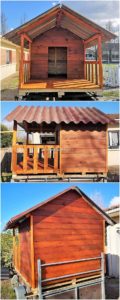 Pallet Pet House