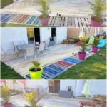 Wood Pallet Garden Terrace