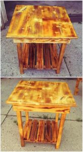 Pallet Side Table