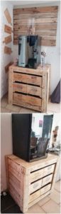 Pallet Table or Chest of Drawers