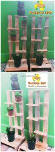 Pallet Pots Stand