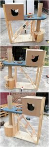 Wooden Pallet Pet House