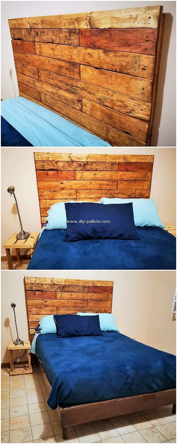 Pallet Bed Headboard