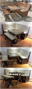 Pallet Couch and Table