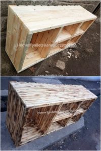 Pallet Media Cabinet